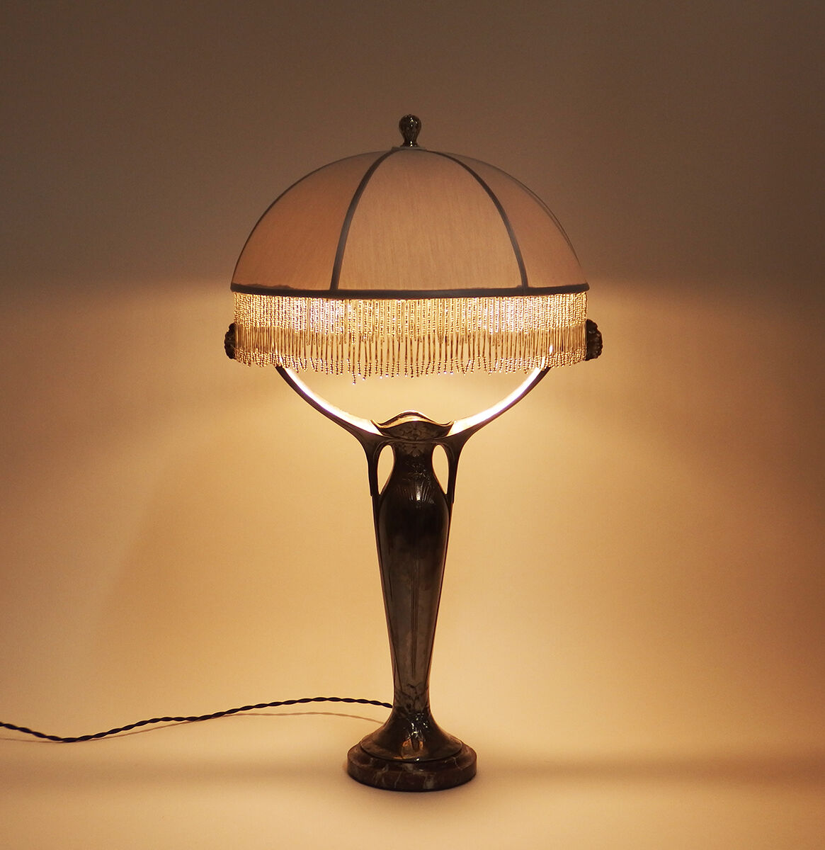 Art Nouveau lamp by Gallia Christofle