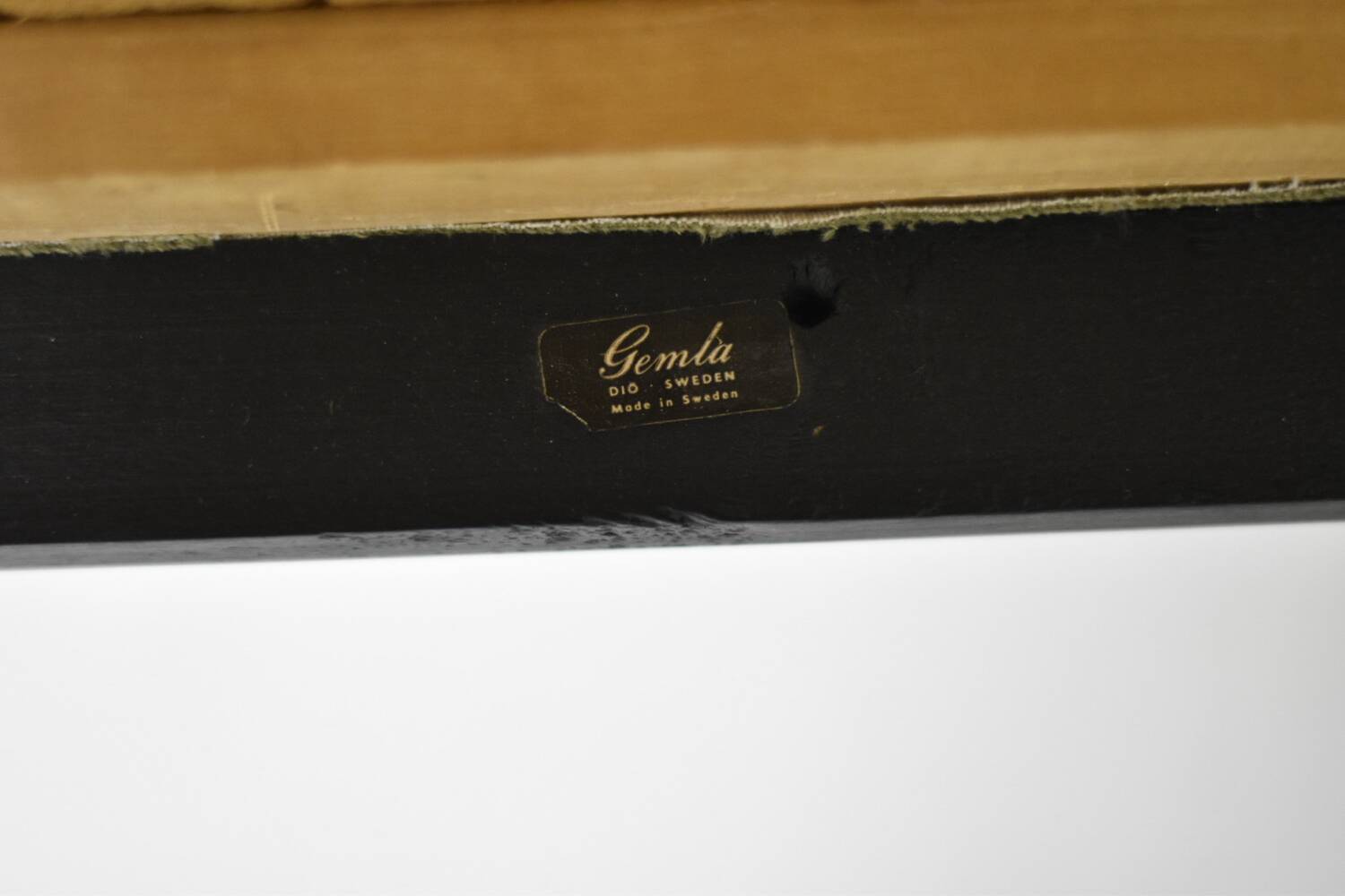 Rocking chair by Gemla, design by Karl Axel Adolfsson, Sweden, 1960s