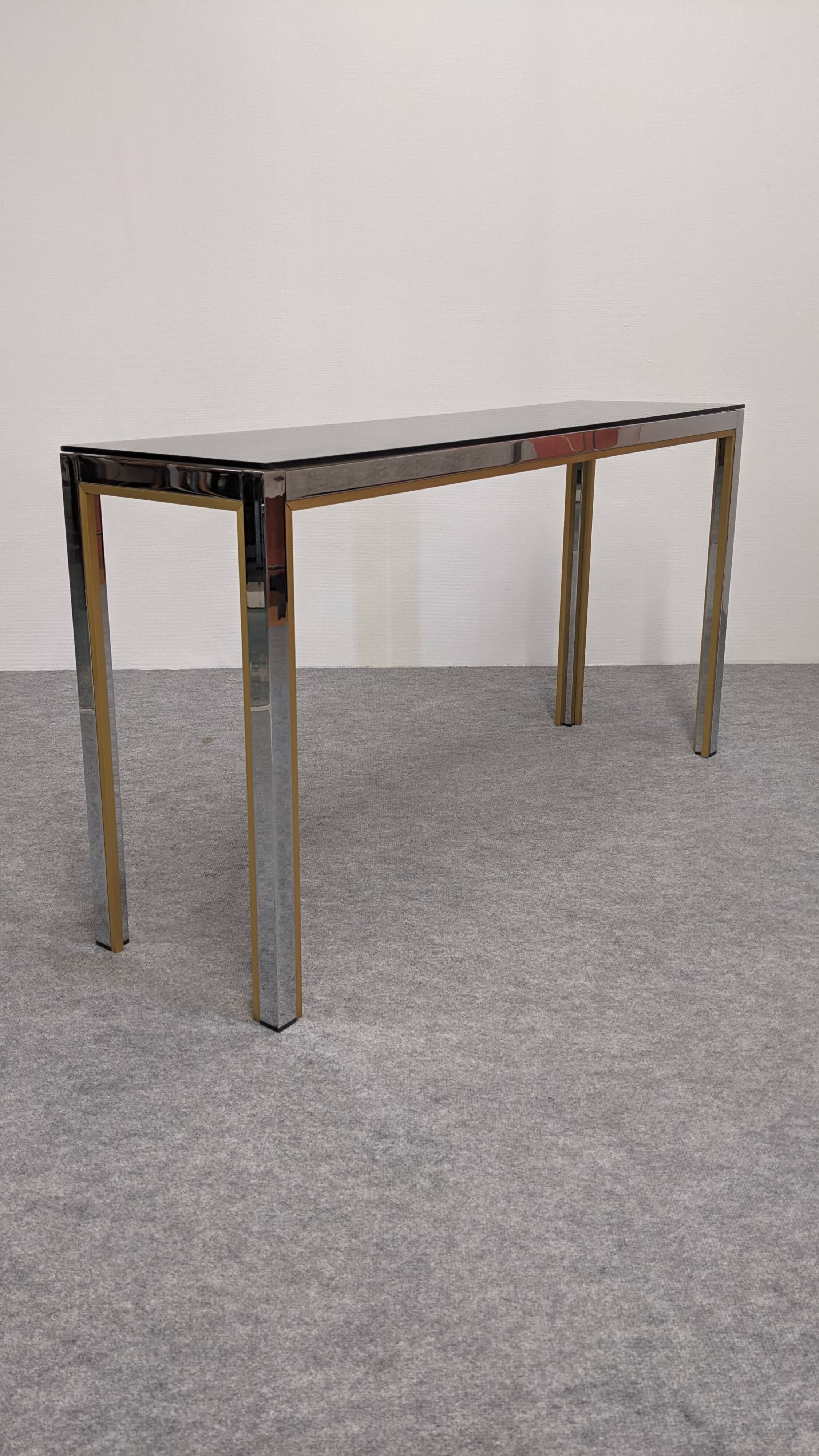 Hollywood Regency console by Renato Zevi from the 60s/70s