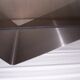 Table basse inox années 70
