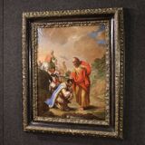 17th century Flemish painting, Saint Philip baptizing the eunuch
