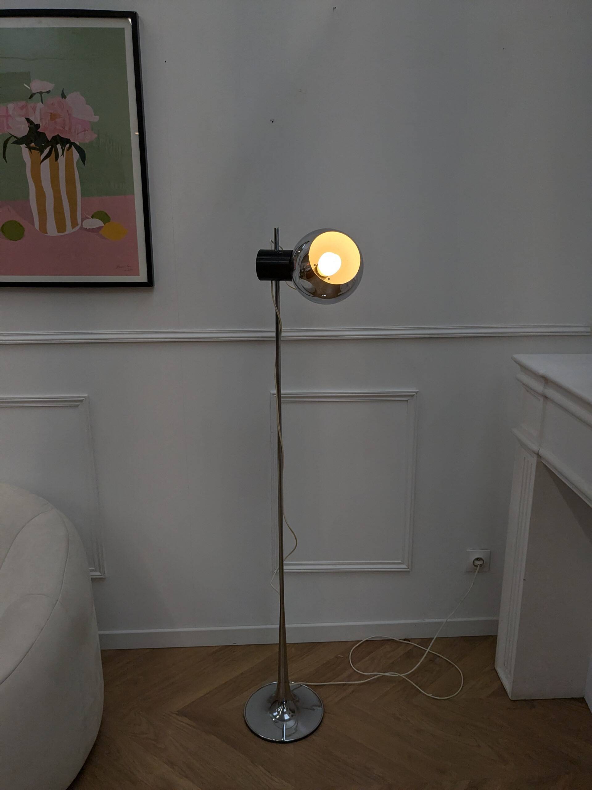 Italian floor lamp by Goffredo Reggiani