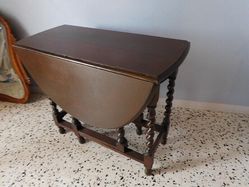 Table anglaise à abattants en chêne