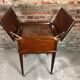 Table de bar anglais en acajou Mapple & Co