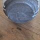 Old bulbous jug pottery vase glazed grey-blue stoneware vintage