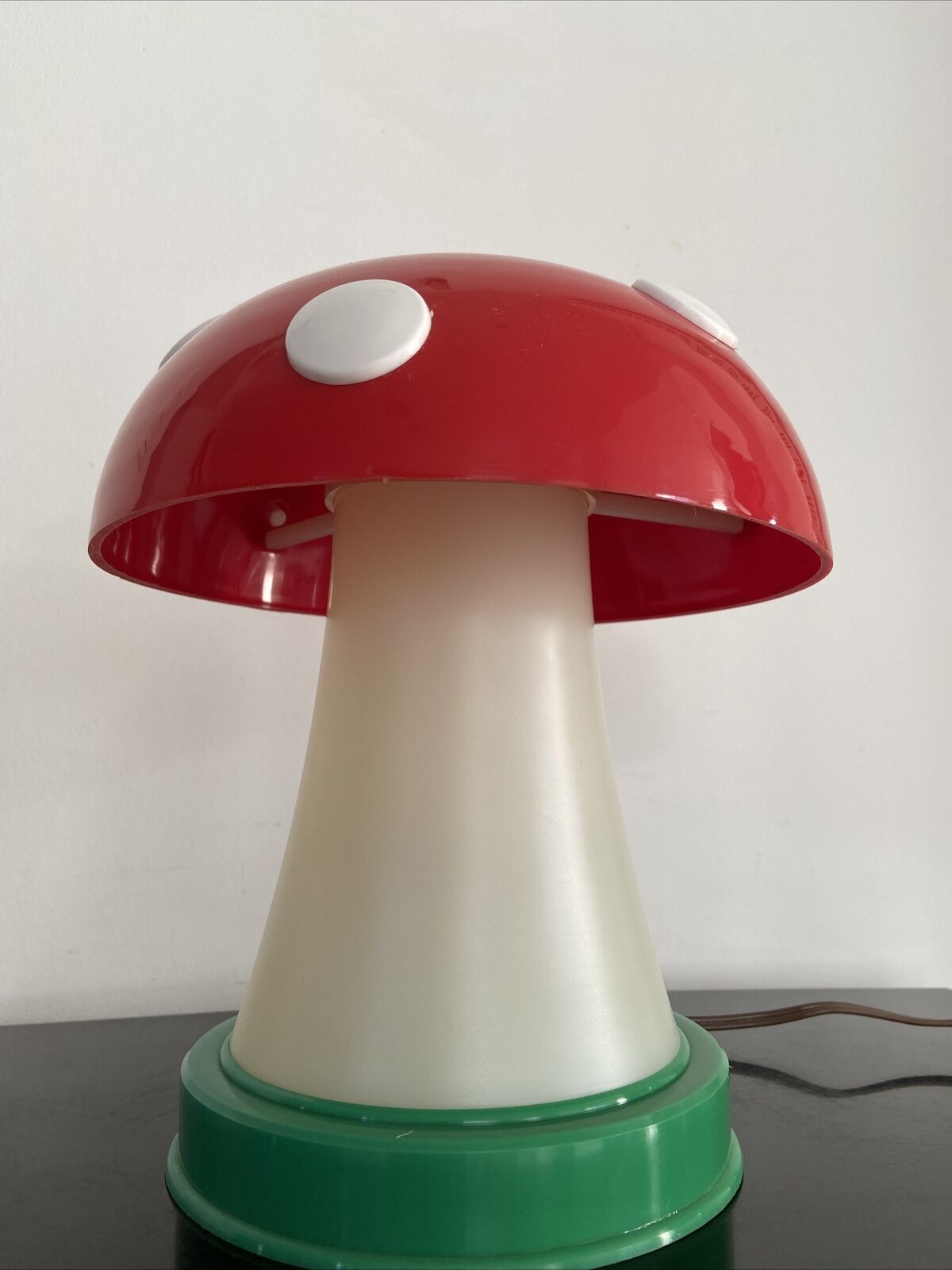 Vintage lamp mushroom night light child deco works