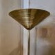 Lampadaire torchière en laiton Travail italien, circa 1965–1975