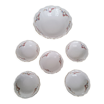 Service with fruit plates porcelain seltmann weiden bavaria theresia