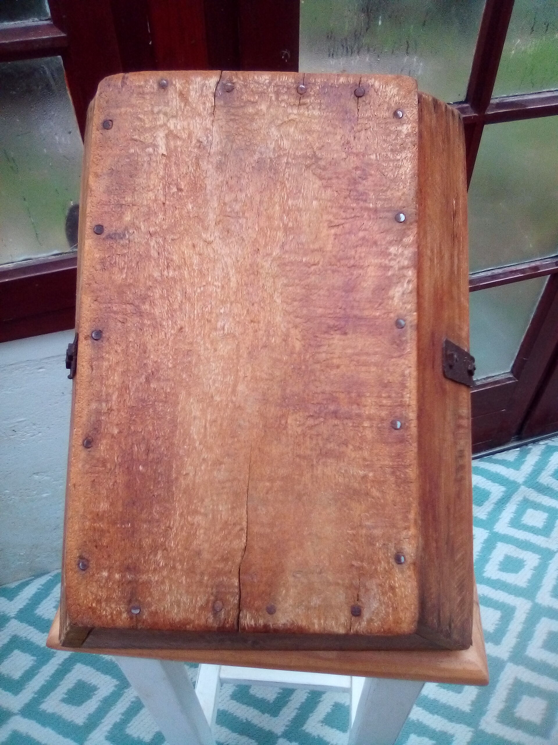 Wooden harvest basket