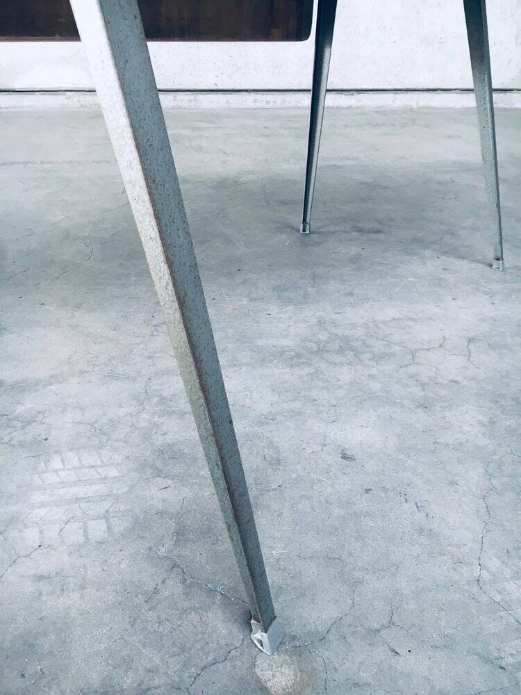 Dutch Industrial Desk attributed to Wim Rietveld for Ahrend De Cirkel, Netherlands, 1960s