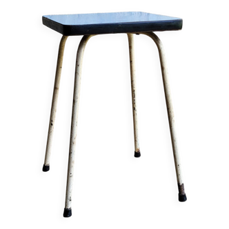 Tabouret Formica bleu