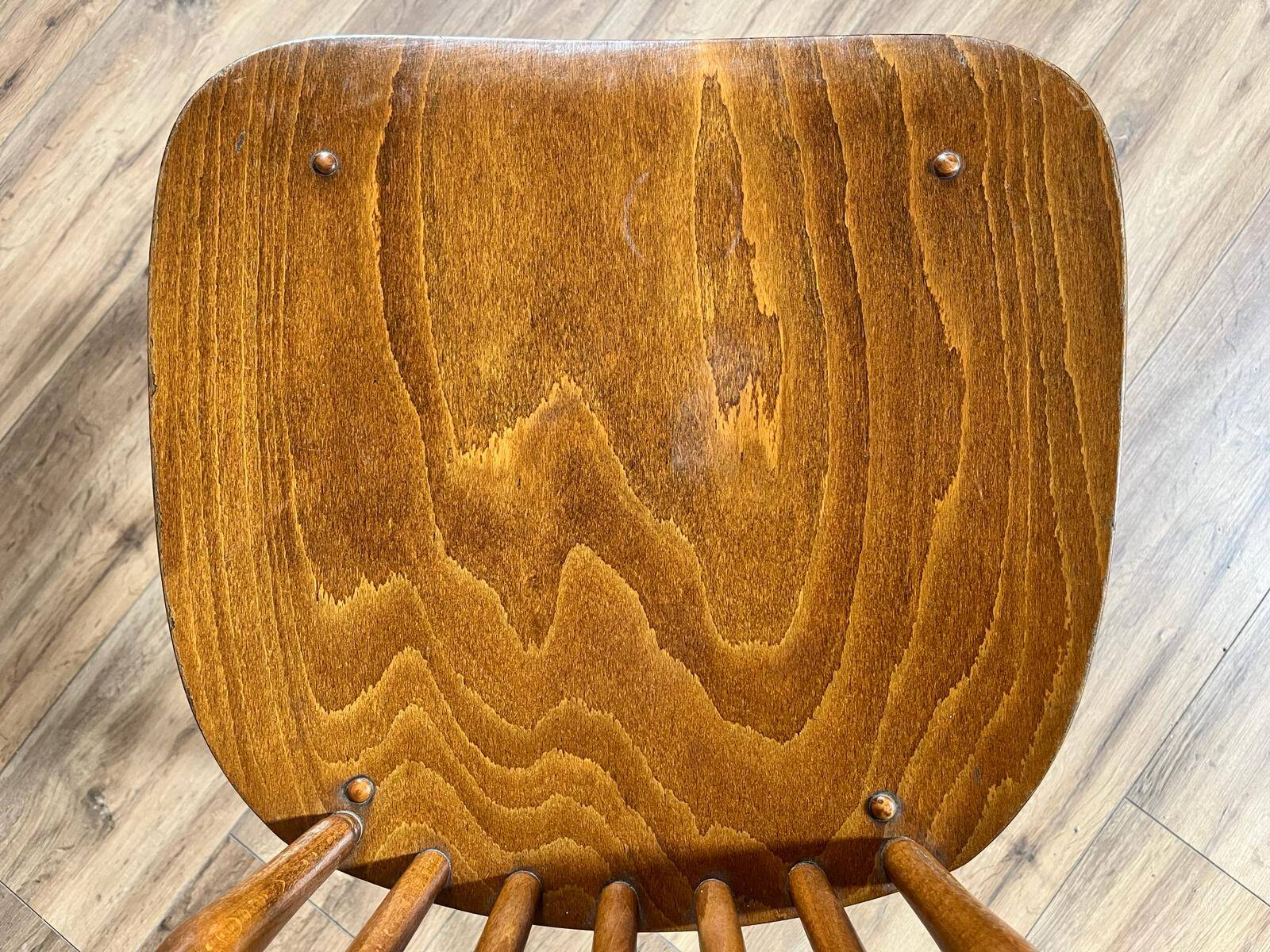 Set of 4 mismatched chairs