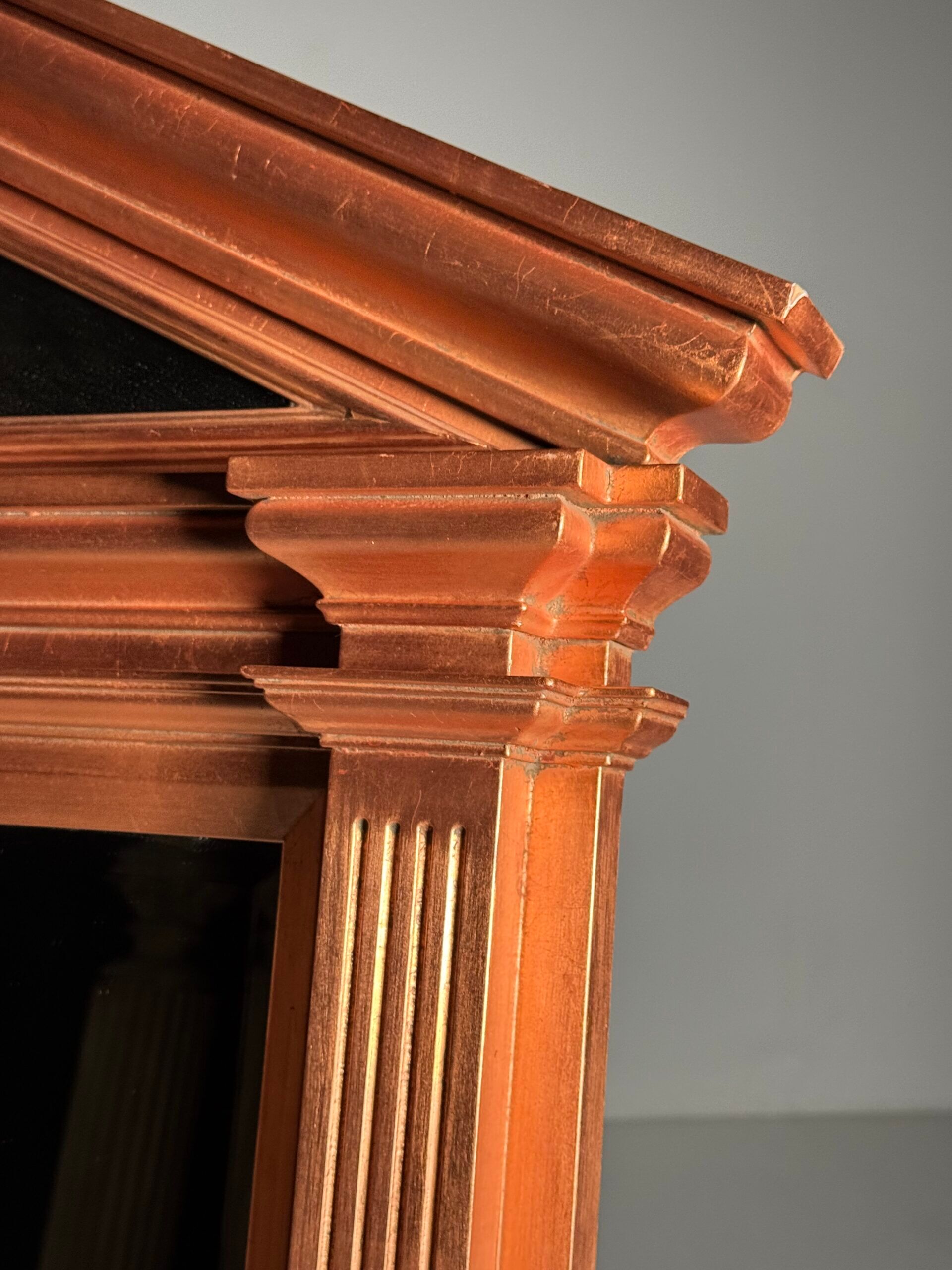 Neoclassical mirror copper colour