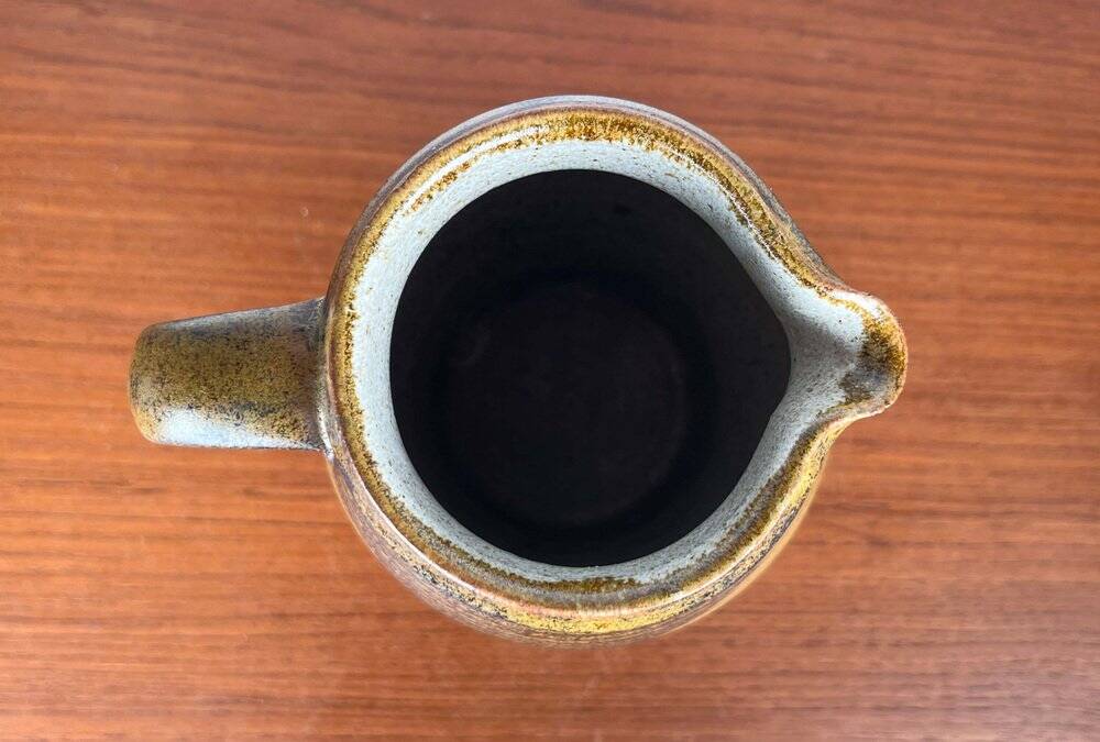 Ceramic Jug and Bowl Set, German Mid-Century Trenck Keramik Kellinghusen, 1960s, Set of 2