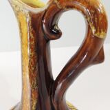 Vallauris ceramic vase/pitcher/carafe/vintage