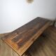 Authentic solid wood monastery table