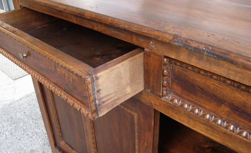 19th-century low enfilade in Biedermeier style