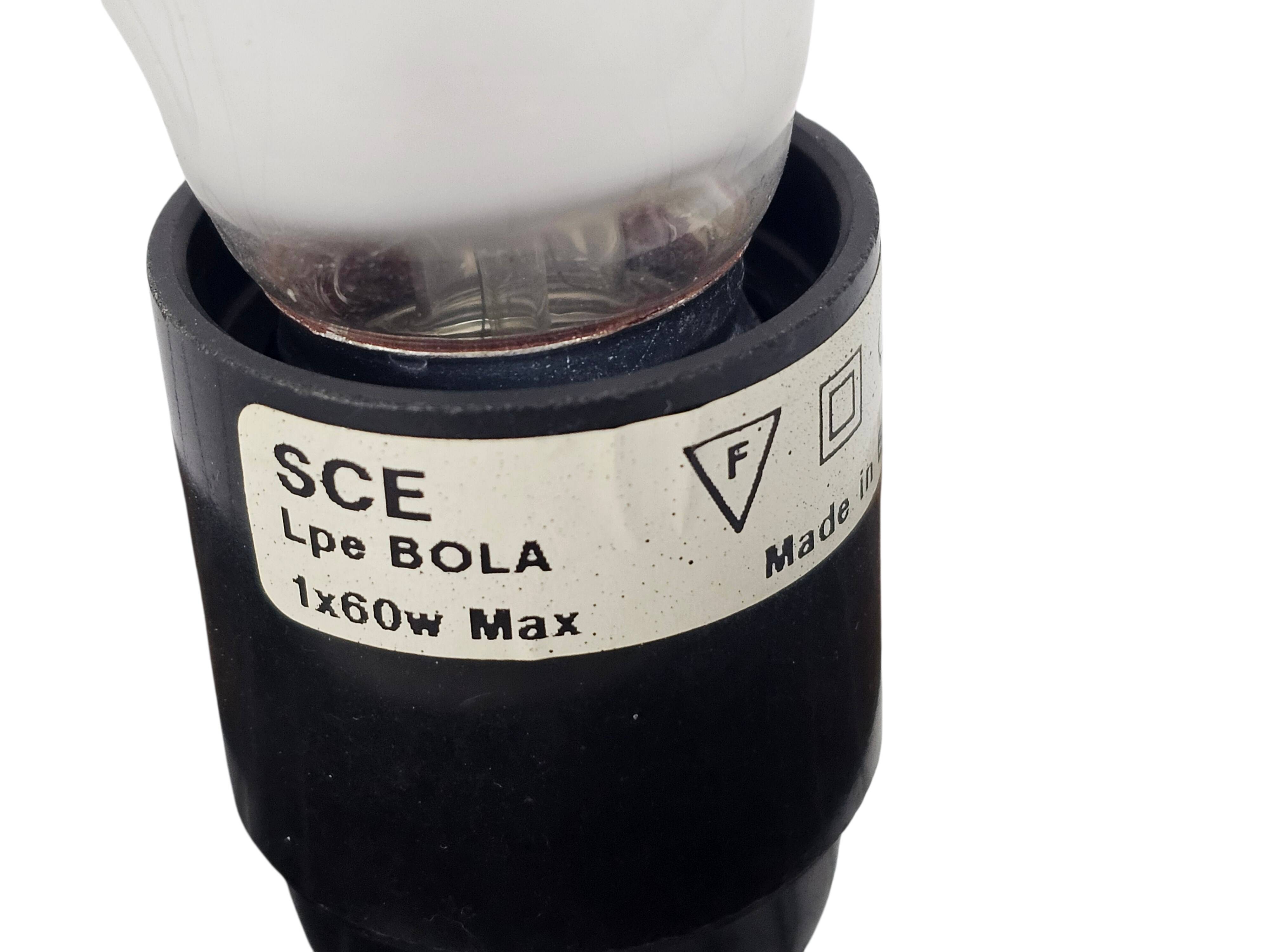 SCE - "Societe Centrale d'Eclairage France" - model Lpe Bola - 80s