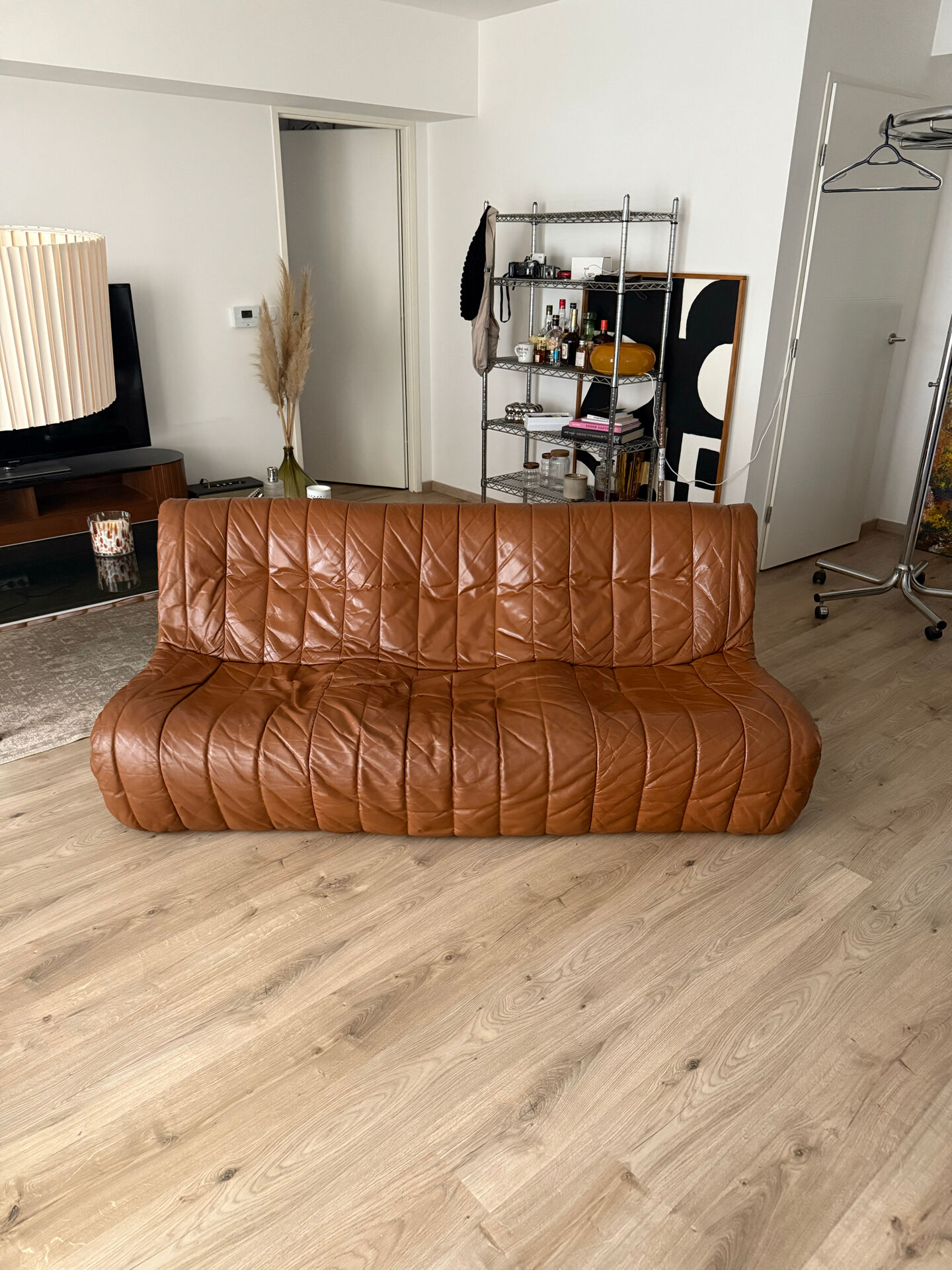 Vintage leather sofa