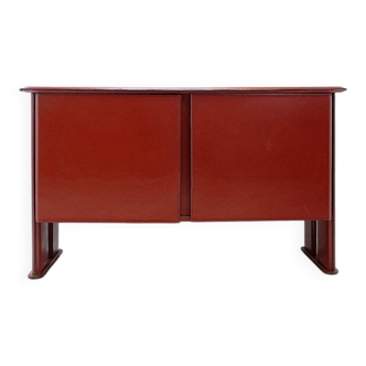 Leather buffet by De Couro from Brazil - 1980s