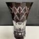 Vintage crystal vase from Val St Lambert