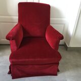 Fauteuil crapaud grand confort Napoléon III