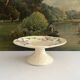 Antique compote in barbotine "Iris" Choisy le Roi