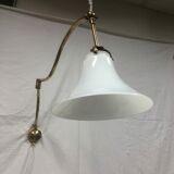 Articulated brass sconce 1950