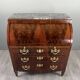 Louis XVI style mahogany writing desk with a flap, 19th century.