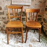 Duo of Bistro Chairs, Baumann