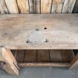 Renovated old workbench
