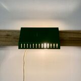 Green swivel wall lamp Scandinavian design 1950.