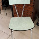 Vintage green Formica chair