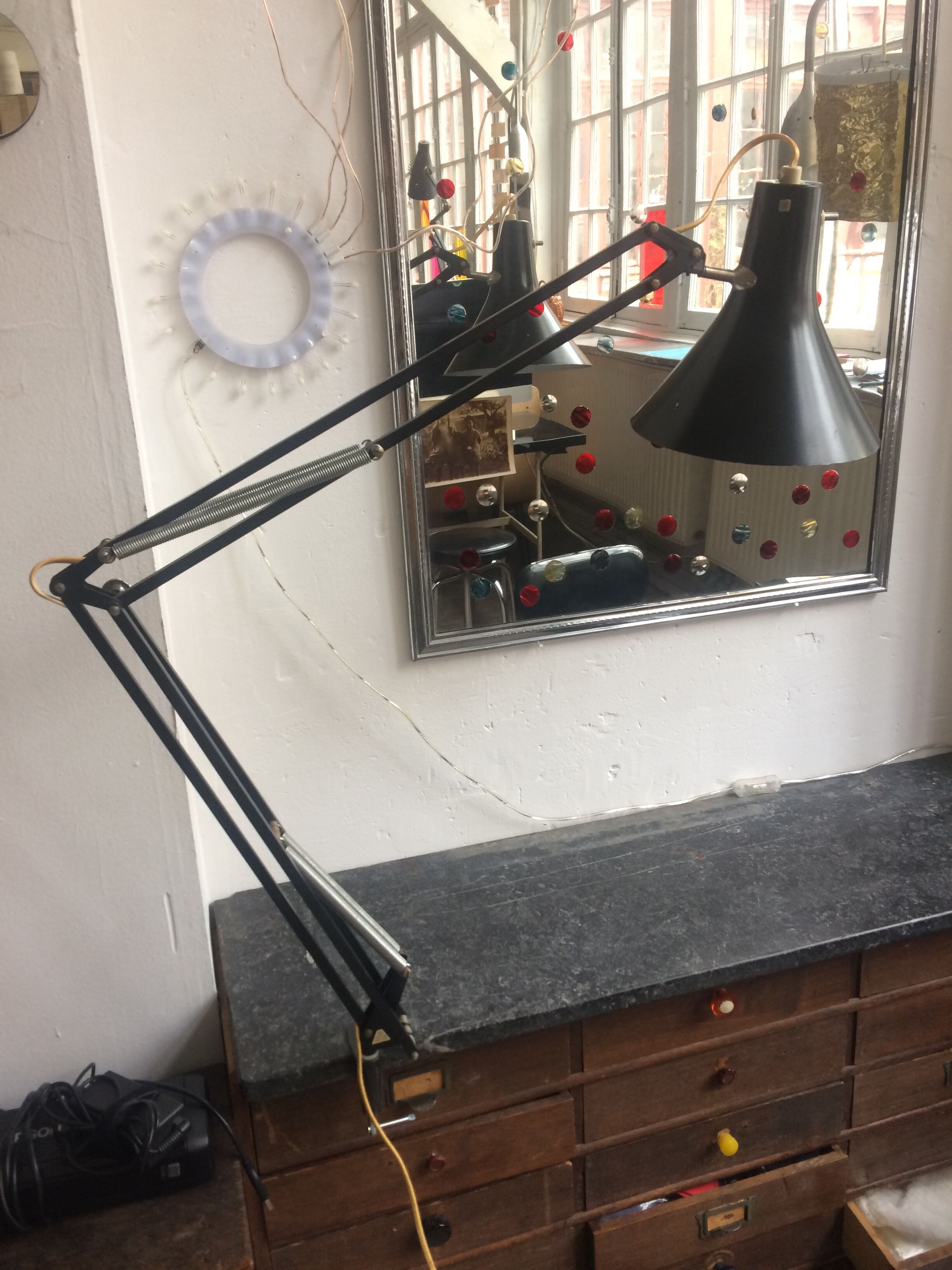 Black Luxo L1 lamp