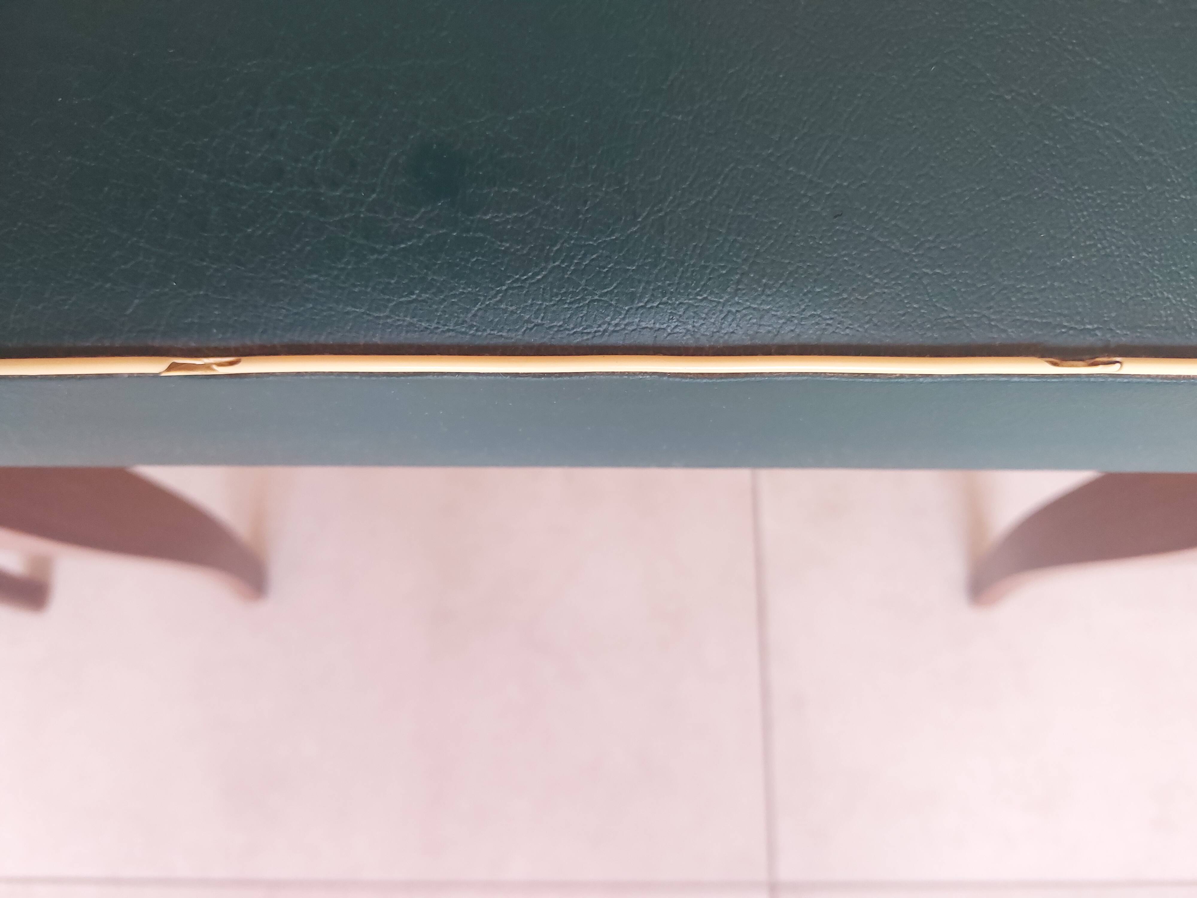 paire de chaises, fauteuils bridges vert foncé
