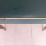 paire de chaises, fauteuils bridges vert foncé