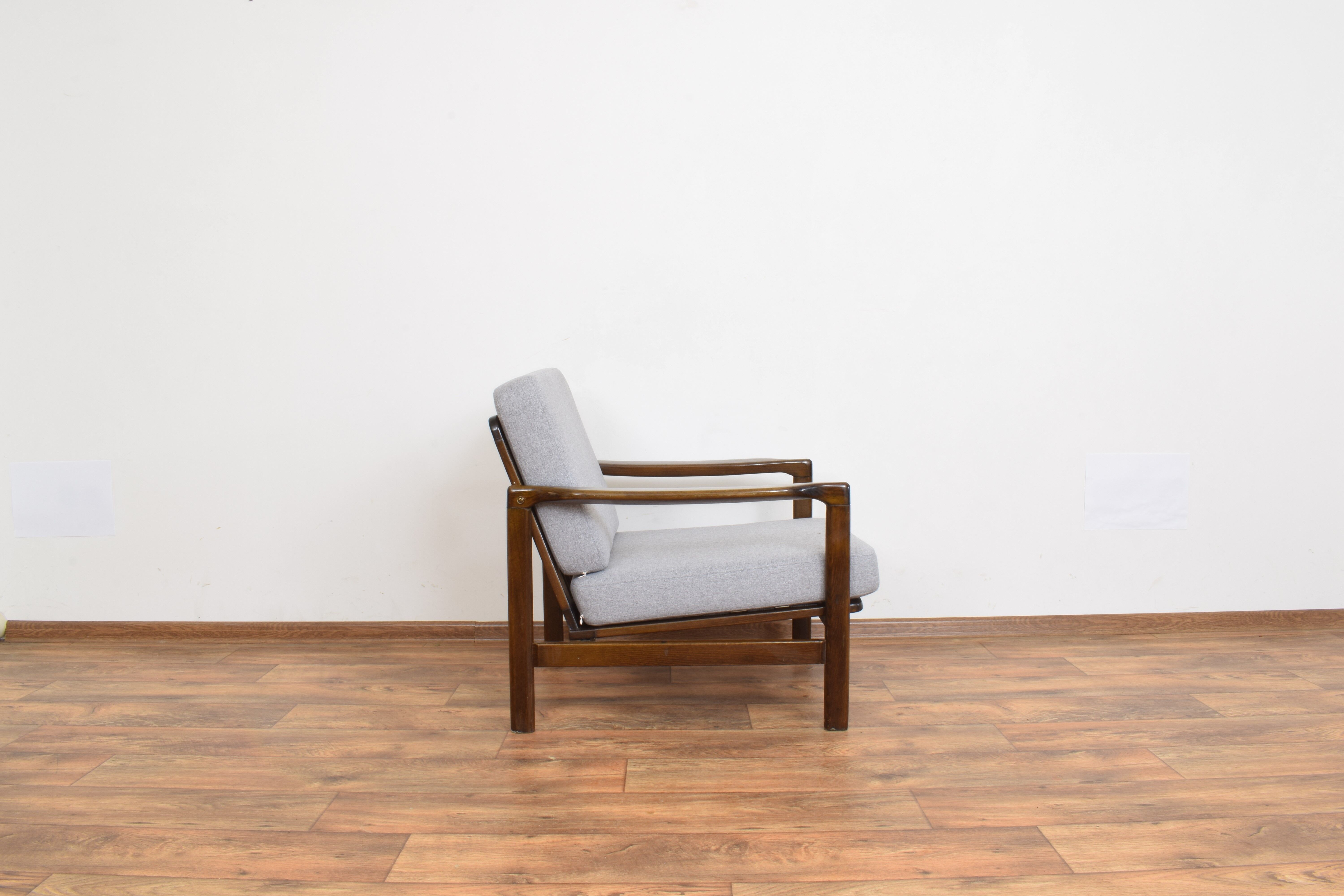 Paire de fauteuils par Z. Bączyk, années 1960