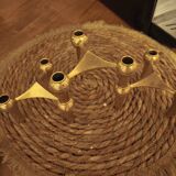 Fabric candle holder