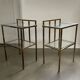 2 tables d'appoint attribuées à Marc Duplantier, France milieu du XXe siècle