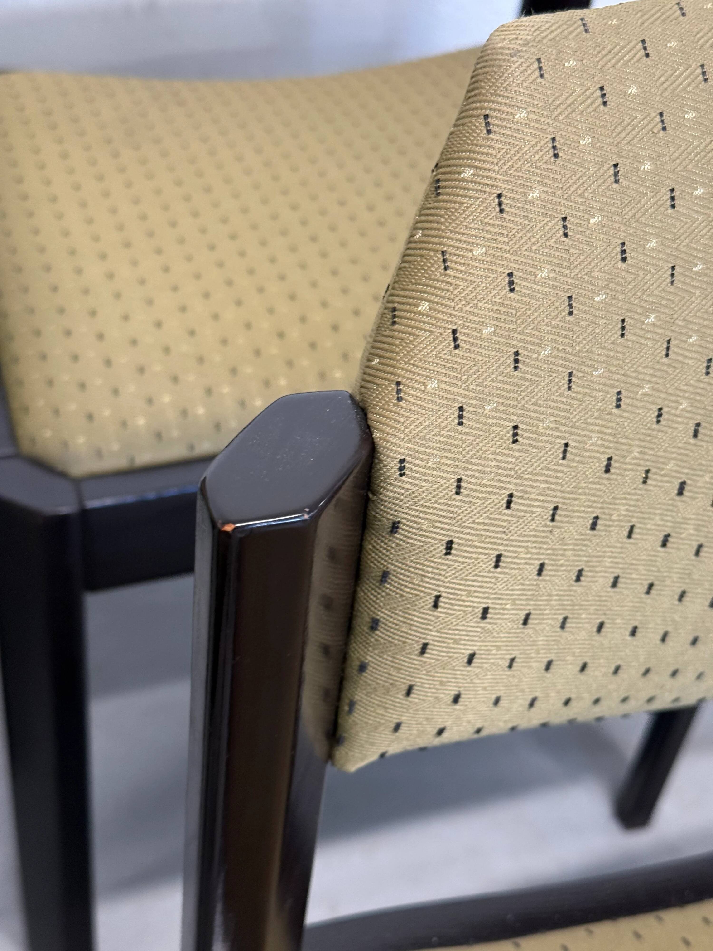 Ensemble de 6 chaises de salle à manger italiennes vintage