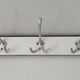 Vintage wall coat rack 70s/80s