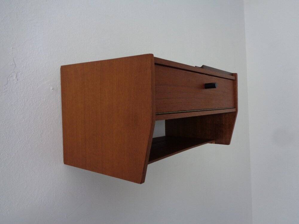 Mid-Century Teak Shelf, Denmark, 1960s