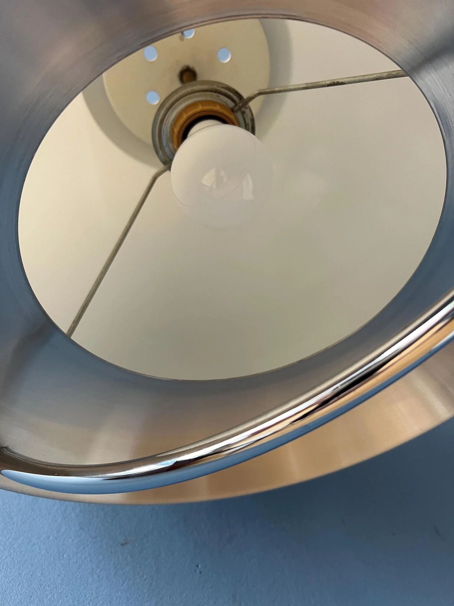 Vintage Dijkstra Space Age Mushroom Pendant Lamp