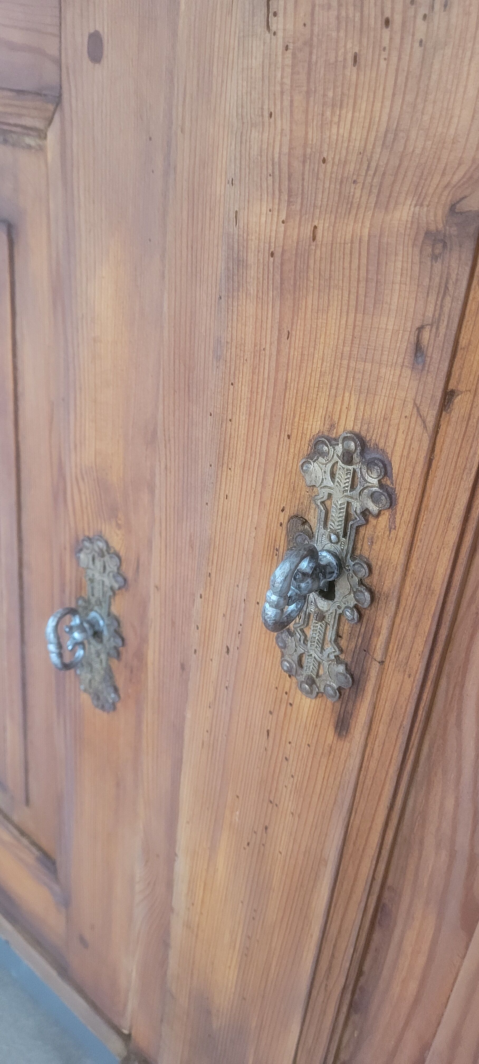 English pine cupboard