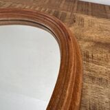 Vintage oval mirror