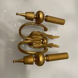 Brass Italian Sconces Set of 2 1970’s