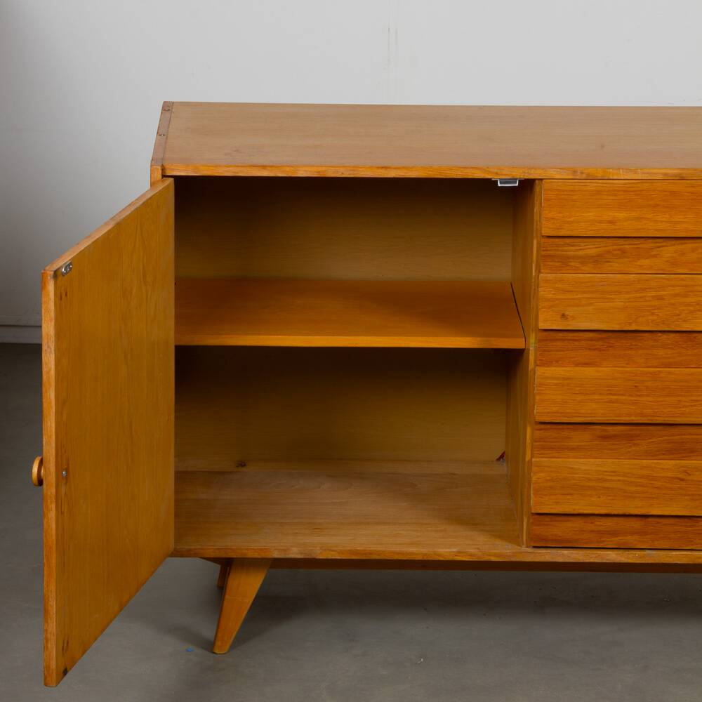 Vintage chest of drawers, Jiroutek for Interier Praha, model U-458, circa 1960