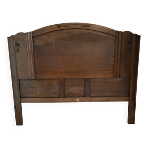 Tête de lit en chêne,