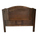 1950s oak headboard