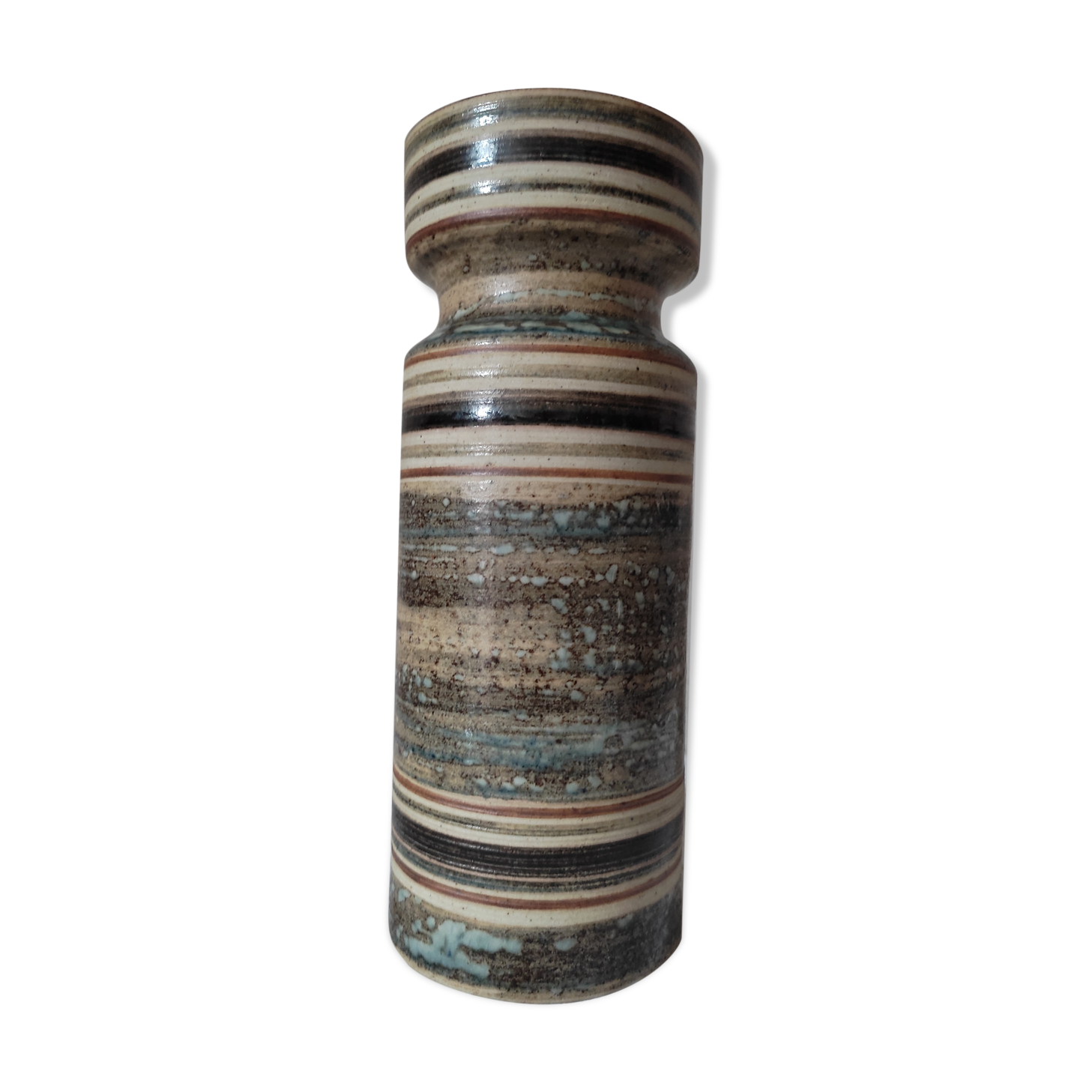 Ceramic candle holder vase